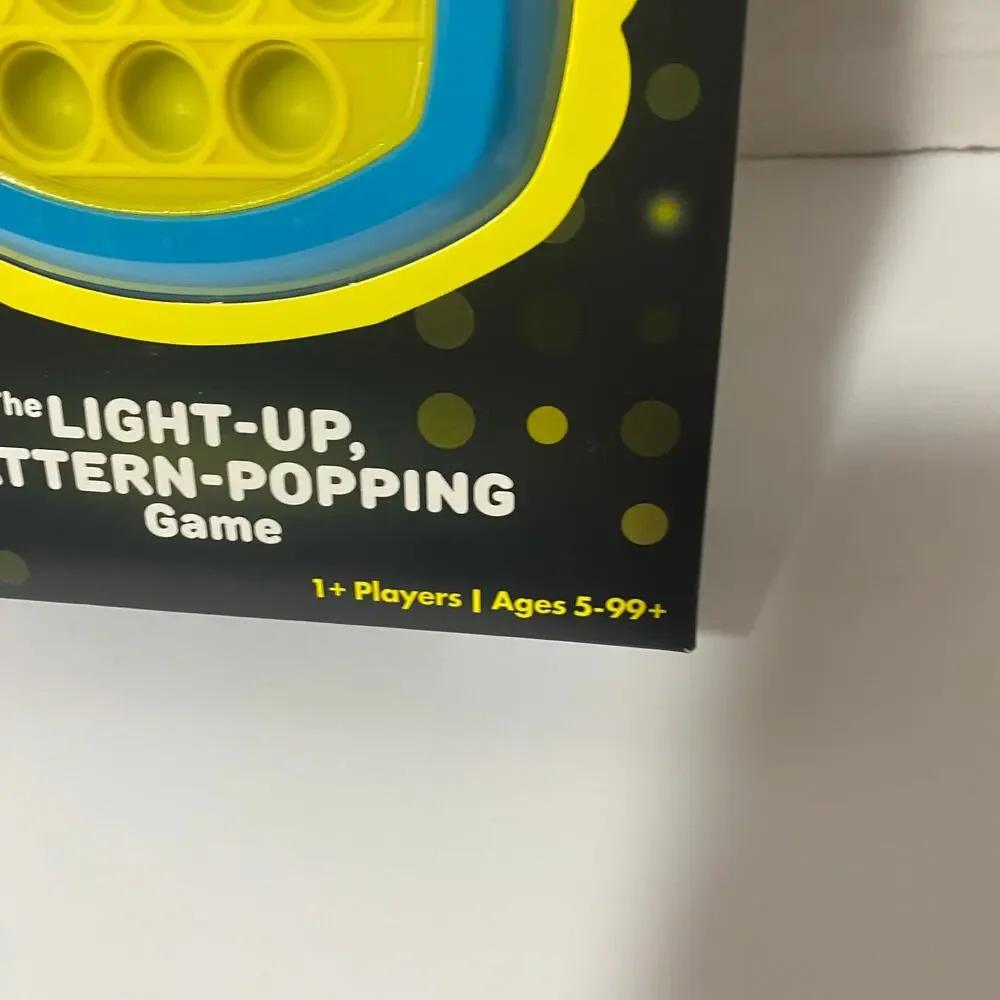 Pop It! Pro NEW The Original Light Up Pattern Popping Fidget Game Buffalo